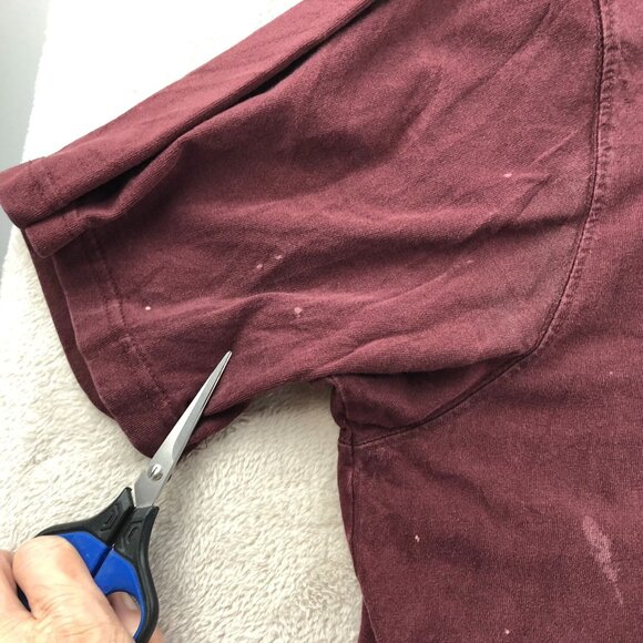 2 Carhartt Mens Work T-Shirt 2XLT Lot Of Two Short  Sleeve Casual Pocket Tee - Picture 7 of 16